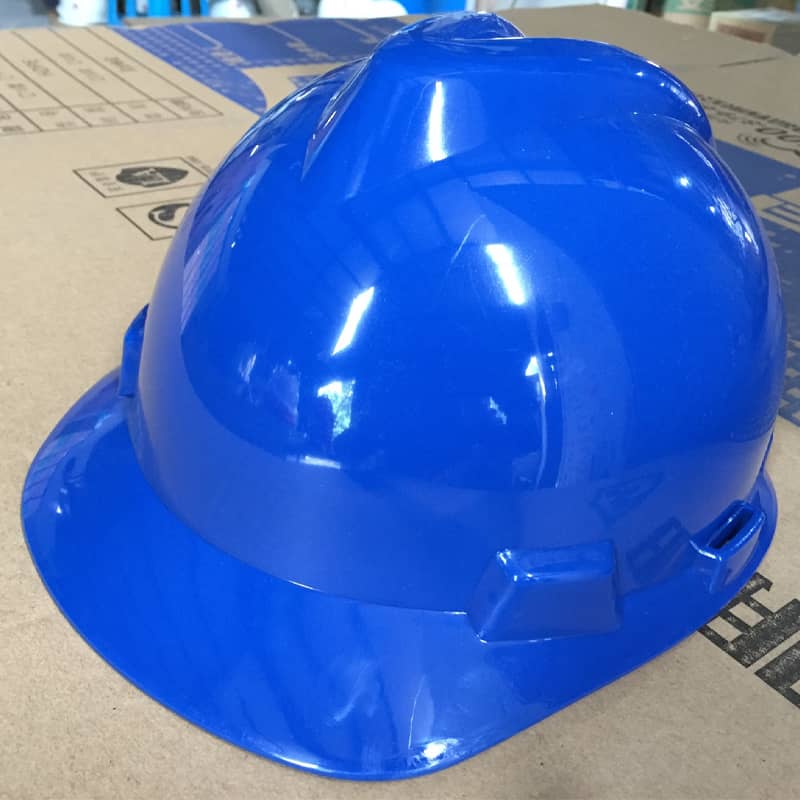 厂家直供 V型高强度建筑施工头盔防砸安全帽 